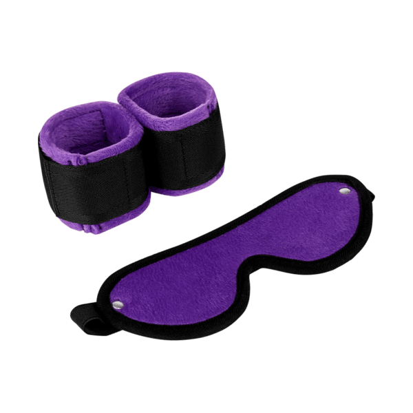 Soft Handcuffs with Mask